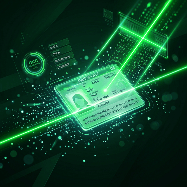 OCR Scanning Illustration